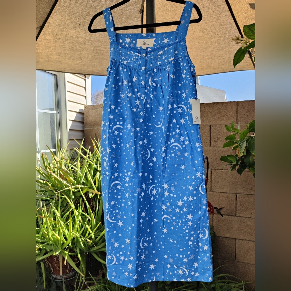 NWT Printfresh Back To Bed Nightgown in Celestial Skies, Size XS